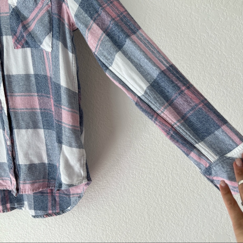 Rails Hunter Plaid Button Down In Mulberry Blue S… - image 8